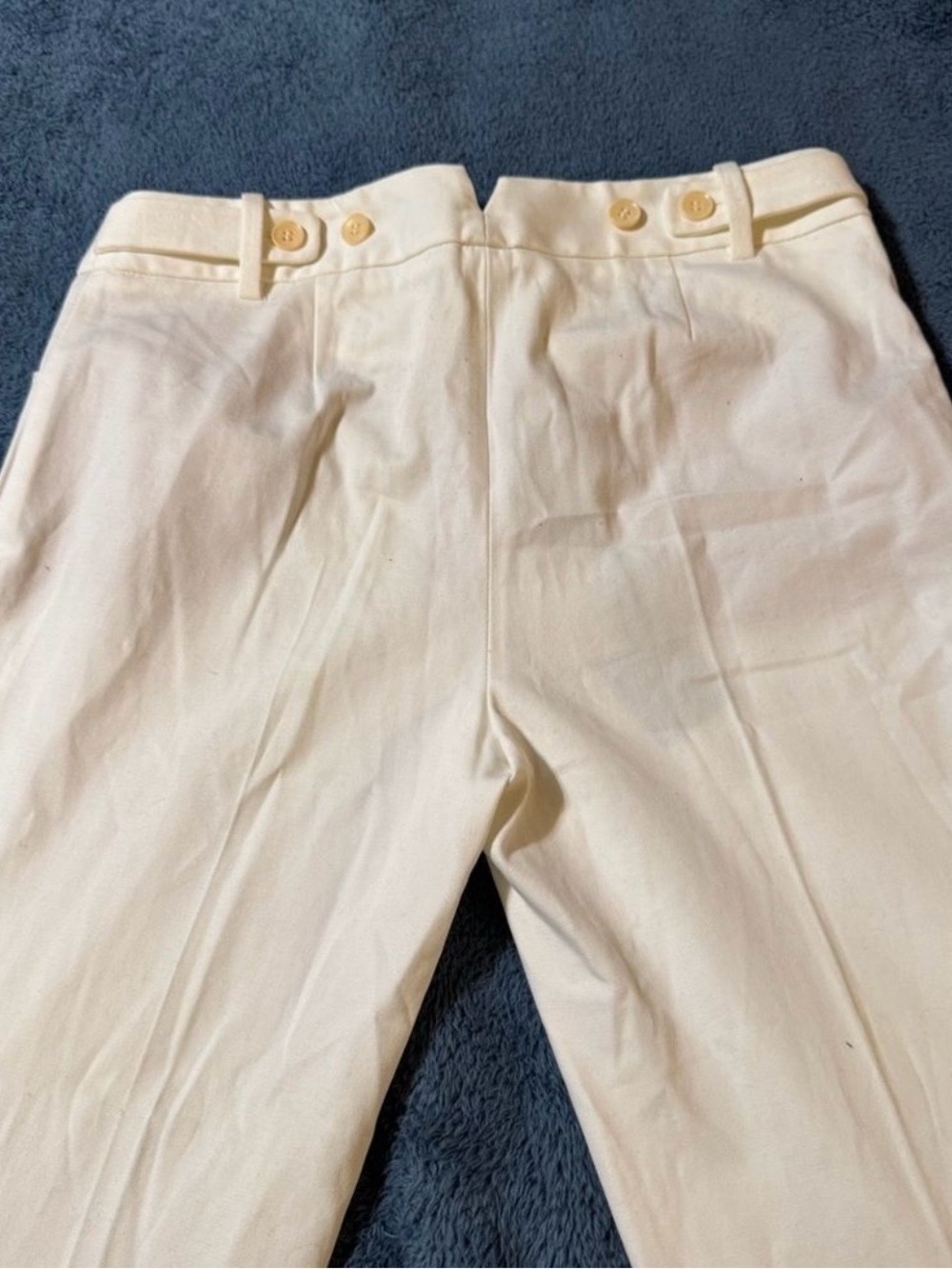 BCBGMaxAzria white flare mid rise Trousers XS - Picture 4 of 6